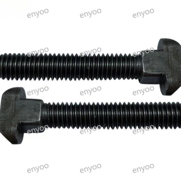 Non-Standard T-Head Machine Screws,T-Type Square Neck Bolts,Custom Made Square Neck T shaped Head Bolt