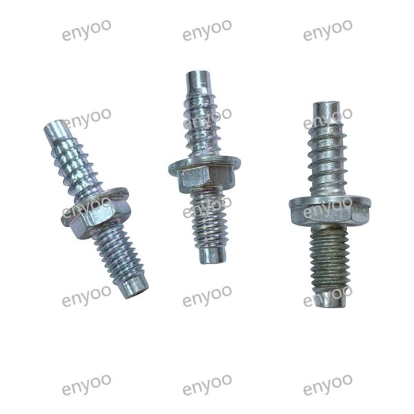 Non-Standard Custom Made Double threaded Hexagonal Washer Automotive Bolts