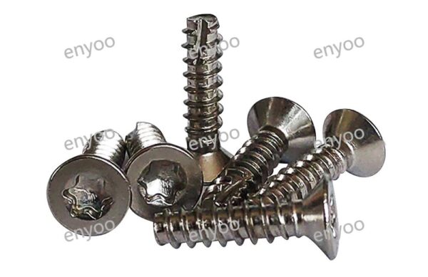 JIS Healobular Socket Countersunk Self-Tapping Screws(Flat tail, Cut tail),Torx Socket Countersunk Self-Tapping Screws