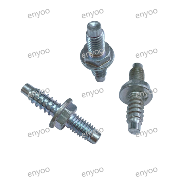 Non-Standard Custom Made Double threaded Hexagonal Washer Automotive Bolts - Image 2