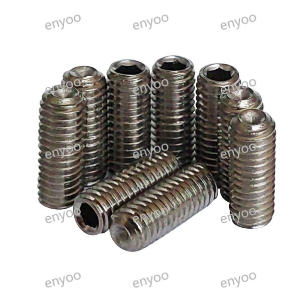 DIN916 Hexagon Socket Set Screws with Cup Point - Image 3