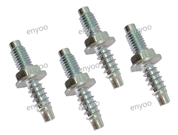 Non-Standard Custom Made Double threaded Hexagonal Washer Automotive Bolts - Image 4