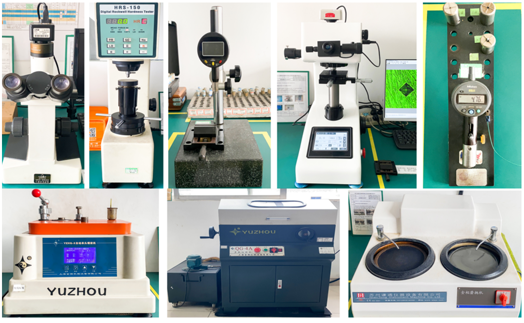 Testing equipment for custom screw factoriesAdvanced Custom Screw Factory